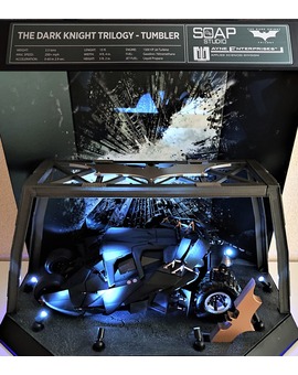 The Dark Knight Trilogy: "1/12 Scale Remote Controlled Tumbler Deluxe Pack" by SOAP STUDIO 