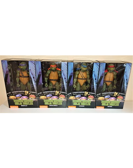 Hoy toca Pizza !!! Tortugas Ninja TMNT (Película 1990) NECA Set Completo !!!