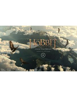 Un paseo interactivo por la Tierra Media de El Hobbit.