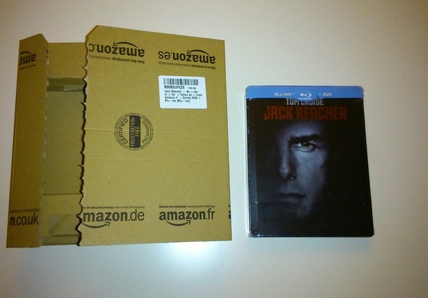 Recién llegado de Amazon.fr "Jack Reacher - Steelbook [Francia]"