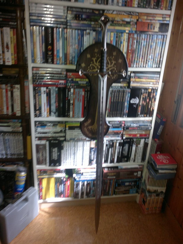 Algo que no enseñe de mi colección...¡Andúril!