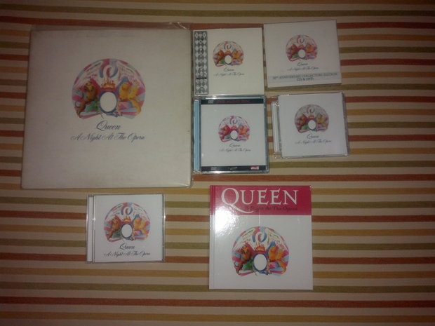 Todas Mis Ediciones De "A Night At The Opera" de 'Queen'.