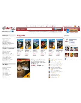 Consulta sobre pedidos a DVDGo