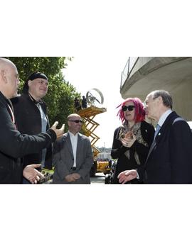 Parte de "Jupiter Ascending", dirigida por Andy y Lana Wachowski se rueda en Bilbao (Parte 11 de 12)