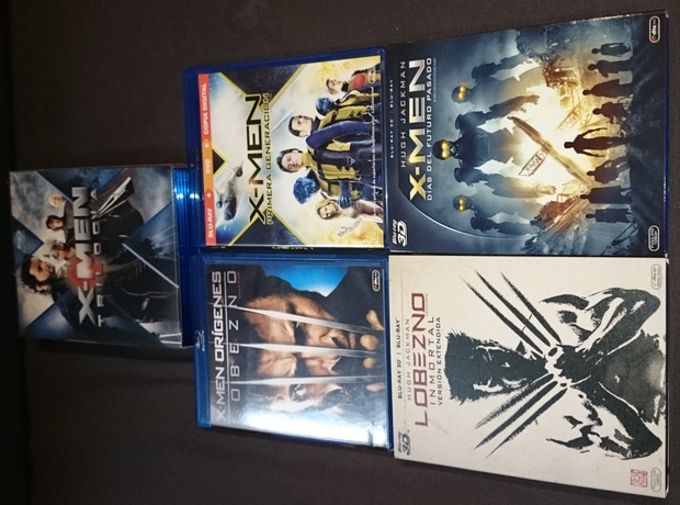 Completada a día de hoy la saga "X-Men" en Blu-Ray 