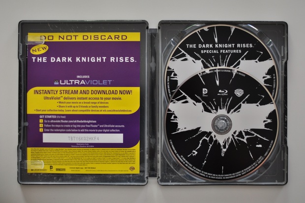 Steelbook "The Dark Knight Rises" UK