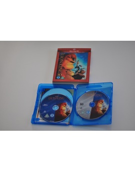 Edición USA 3D con slip de cartón de imagen lenticular: "El rey León" -Desplegado-