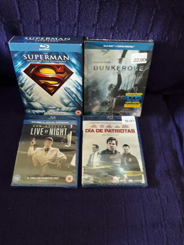 Ultima compra (zavvi y Carrefour con 2ª unidad al 70%)
