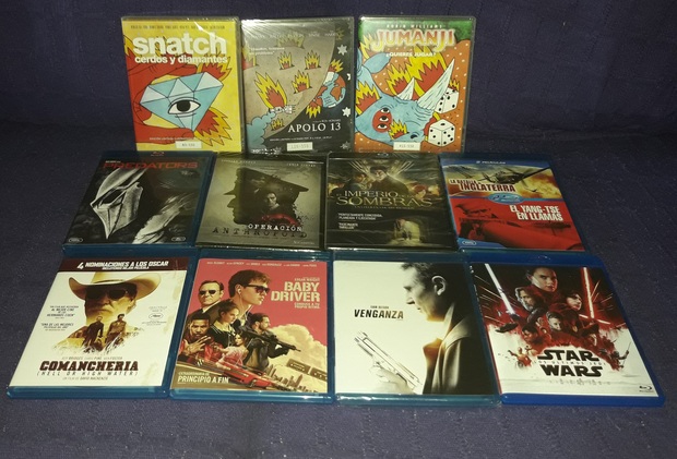 Ultimas compras (FNAC, MM y GAME)