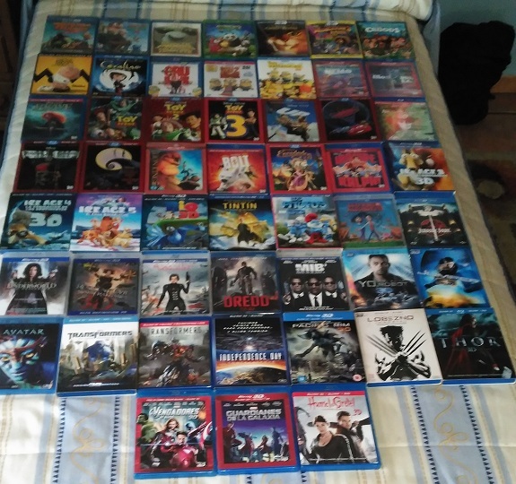 Coleccion 3D hasta Diciembre 2016