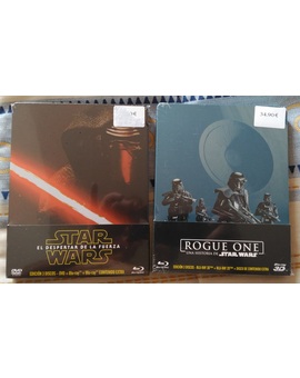 2X1 Carrefour Cazando un par de Steelbook