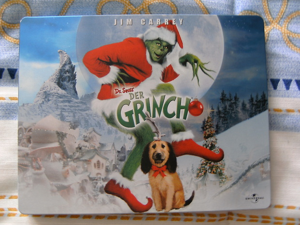 Steelbook El Grinch aleman con español portada