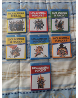 Saga Loca Academia de policia completa