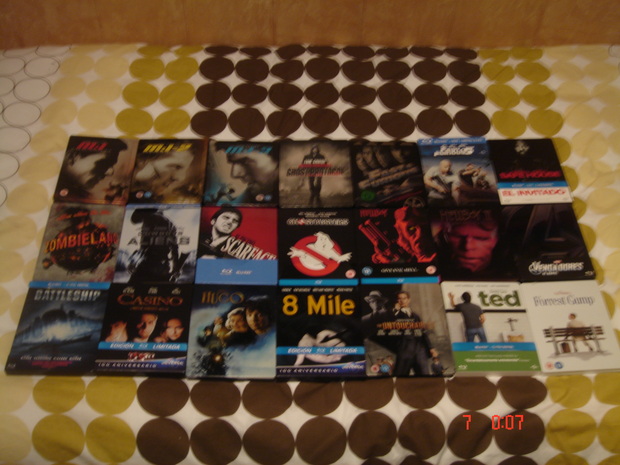 Mi colección de steelbooks
