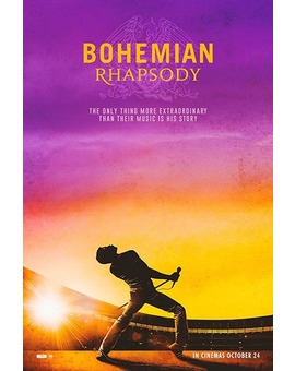 Póster británico Bohemian Rhapsody