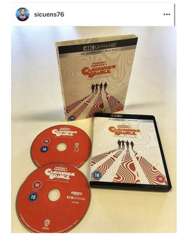 Stanley Kubrick's A Clockwork Orange 4kuhd edicion UK