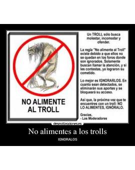 Reglas básicas para ignorar a un Troll