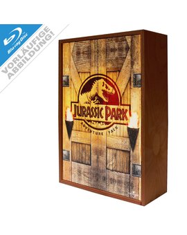trilogía JURASSIC PARK ed. caja de madera