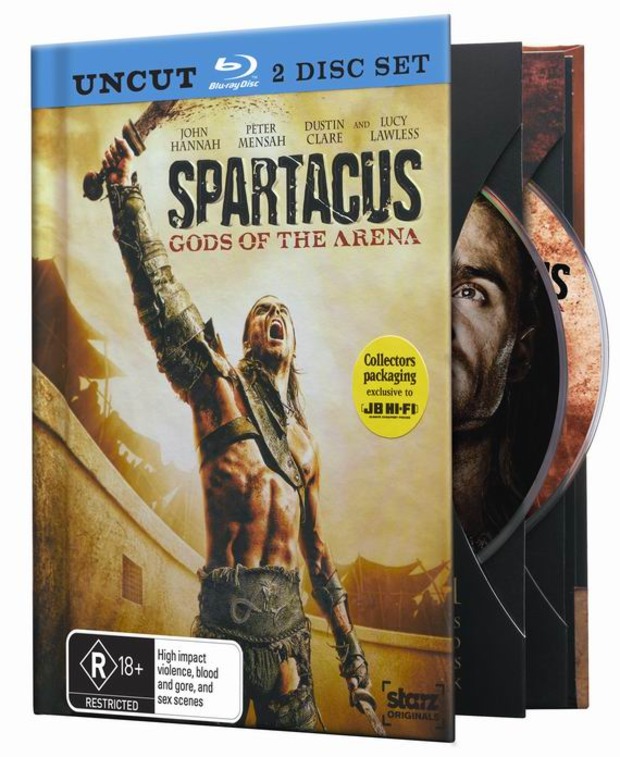 SPARTACUS: GODS OF THE ARENA digibook