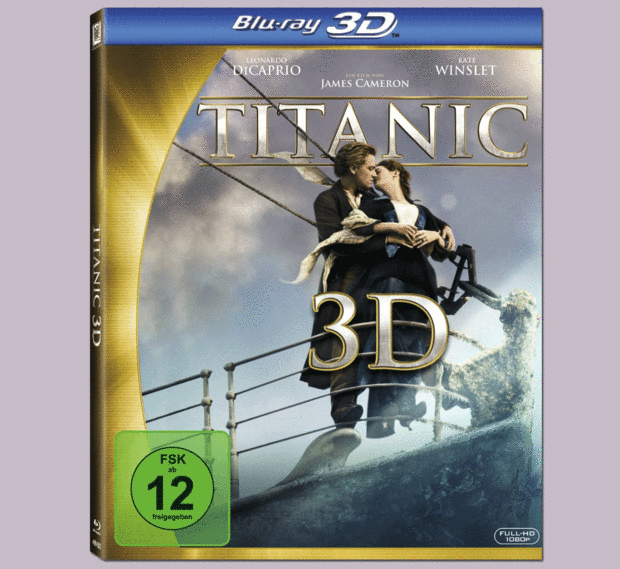 TITANIC 3D portada alemana