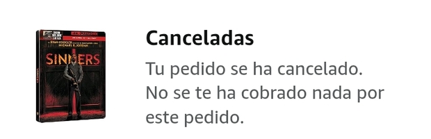 Cancelada SINNERS