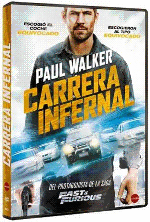 VEHICLE 19 (CARRERA INFERNAL) con Paul Walker, en dvd venta el día 18 de diciembre