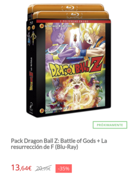 Nueva peli en oferta anime ECI