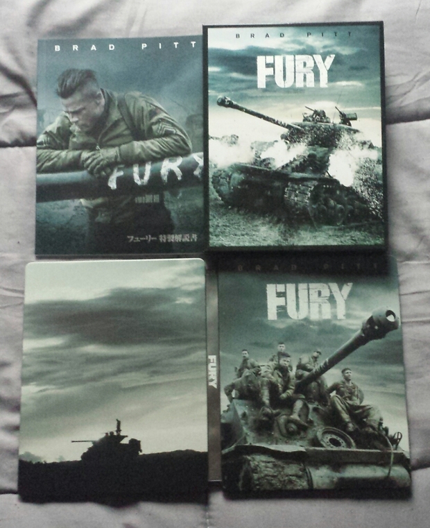 Fury Steelbook Japon con Slip