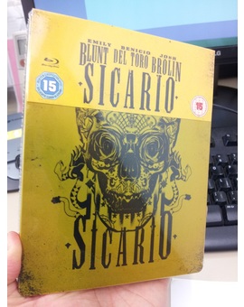 "SICARIO" Steelbook UK, éste es el bueno.
