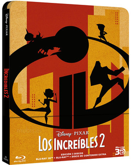 DUDA STEELBOOK LOS INCREIBLES 2