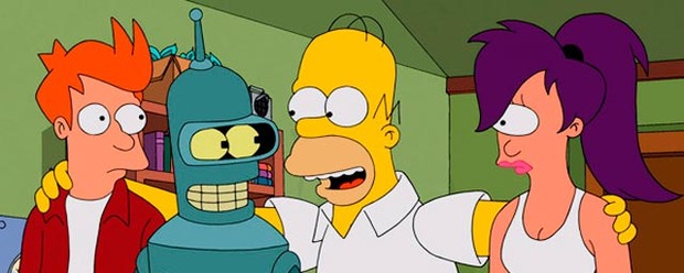Mañana 9 de noviembre se estrena el crossover entre Los Simpsons y Futurama!