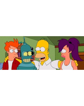 Mañana 9 de noviembre se estrena el crossover entre Los Simpsons y Futurama!