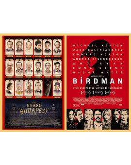 ¿Cuál os pareció mejor? El gran hotel Budapest vs Birdman