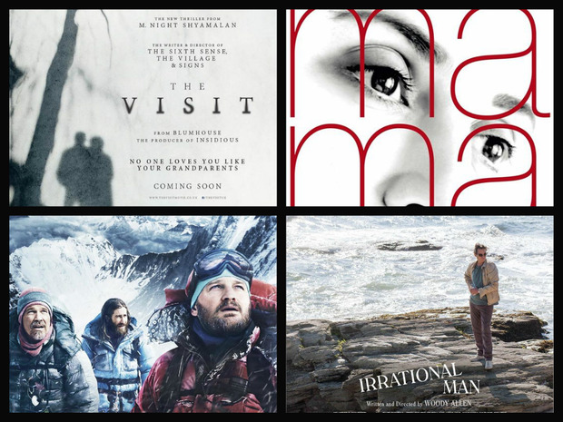Mis estrenos (septiembre 2015). ¿Cuáles son las pelis que esperáis más de este mes?
