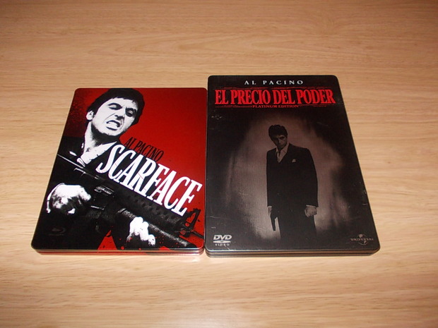 Blu-ray y DVD Scarface (El Precio del poder) Steelbook
