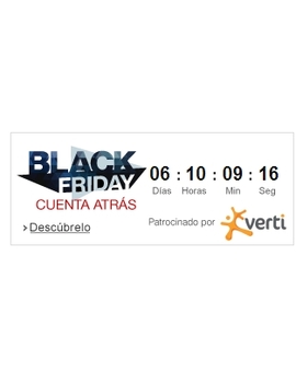 Cuenta atrás para Black Friday -Amazon.es-