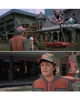 Back to the future II (2015) Jurassic world 