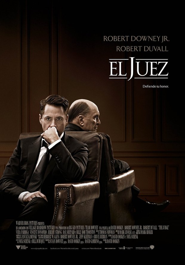 El Juez (DVD + BD + Copia Digital) [Blu-ray]. A la venta el 31 de marzo de 2015. 