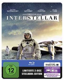 Interstellar (Steelbook) (exklusiv bei Amazon.de) [Blu-ray] [Limited Edition]