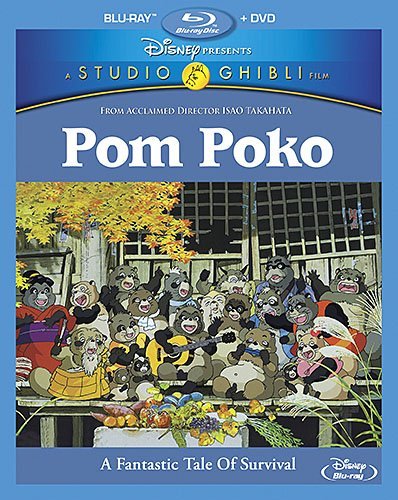 Pom Poko Blu-ray [USA] .Espero que estas y las que faltan salgan aquí.