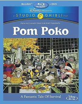 Pom Poko Blu-ray [USA] .Espero que estas y las que faltan salgan aquí.