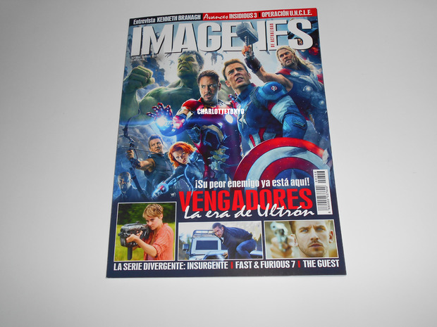 Revista Imágenes: Gran portada (compra de esta tarde).