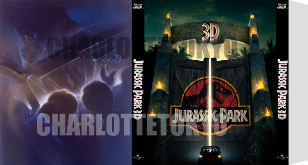 Custom Slipcover Jurassic Park 3D (CharlotteTokyo)