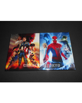 El Arte de hacer Customs - (Capitán América: El Primer Vengador (Steelbook) / The Amazing Spider-Man 2: El Poder de Electro - (Steelbook)) (1/4) (por: JoMaSanRa)