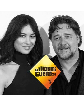 Esta noche en El Hormiguero. Russell Crowe y Olga Kurylenko