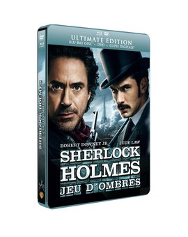  Sherlock Holmes: A Game of Shadows Blu-ray HMV Exclusive Steelbook