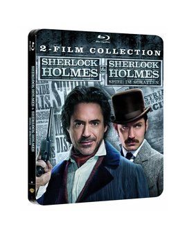 Sherlock Holmes / Sherlock Holmes: A Game of Shadows Blu-ray Steelbook