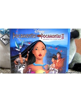 Pocahontas blu ray unboxing review with Percy, Meeko and Flit with Pocahontas 2