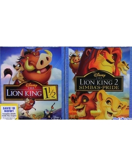 The Lion King 1 1/2 and 2 Simba's Pride blu ray Unboxing Review