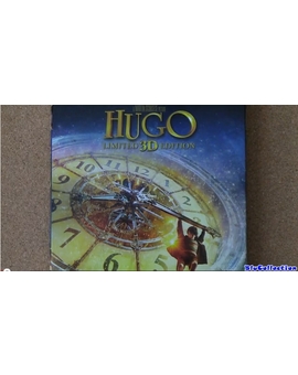 HUGO 3D blu ray unboxing review Region Free 3-disc blu-ray dvd